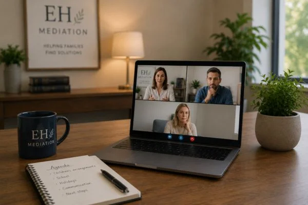 child access mediation Epping online meeting.